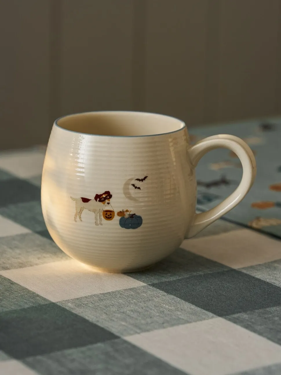 Sophie Allport Paws & Pumpkins Stoneware Mug