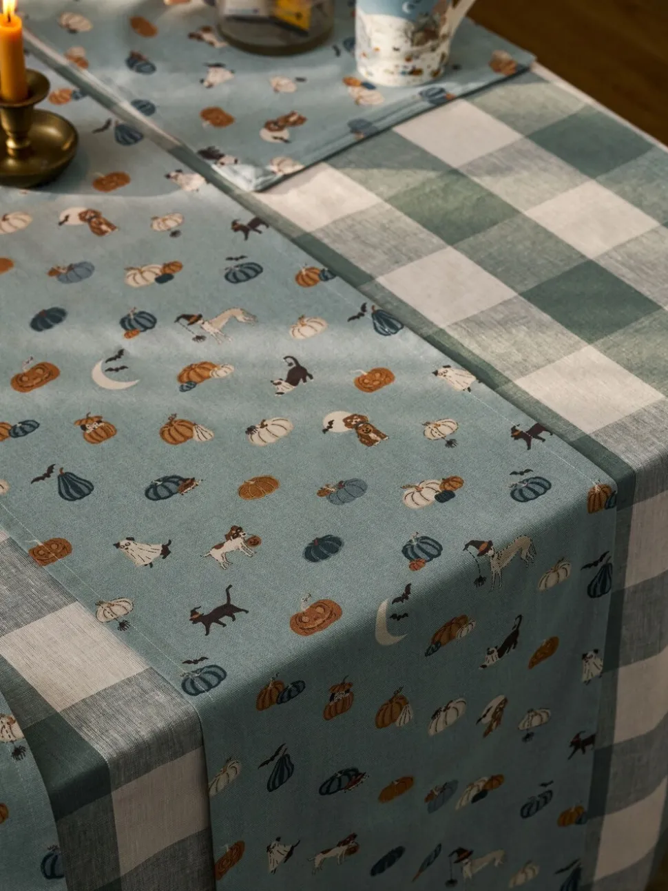 Sophie Allport Paws & Pumpkins tafelloper