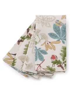 Sophie Allport Set of 4 Orchard Birds Napkins