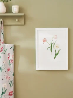 Sophie Allport wanddecoratie met multicolor tulpenprint