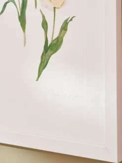 Sophie Allport wanddecoratie met multicolor tulpenprint