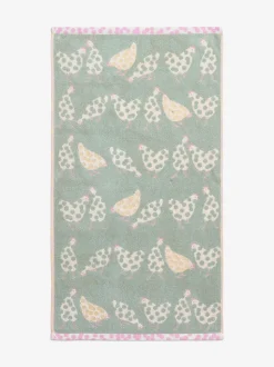 Spring Pat Chicken Towel