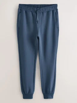 Staalblauw - Signature Soft Touch Modal Slim Fit Cuffed Joggers