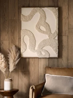 Stof Boucle Abstract ingelijste Wanddecoratie