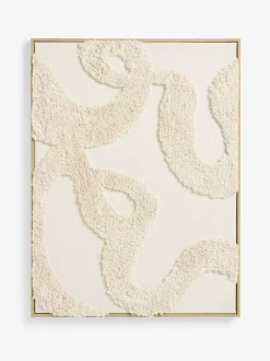 Stof Boucle Abstract ingelijste Wanddecoratie