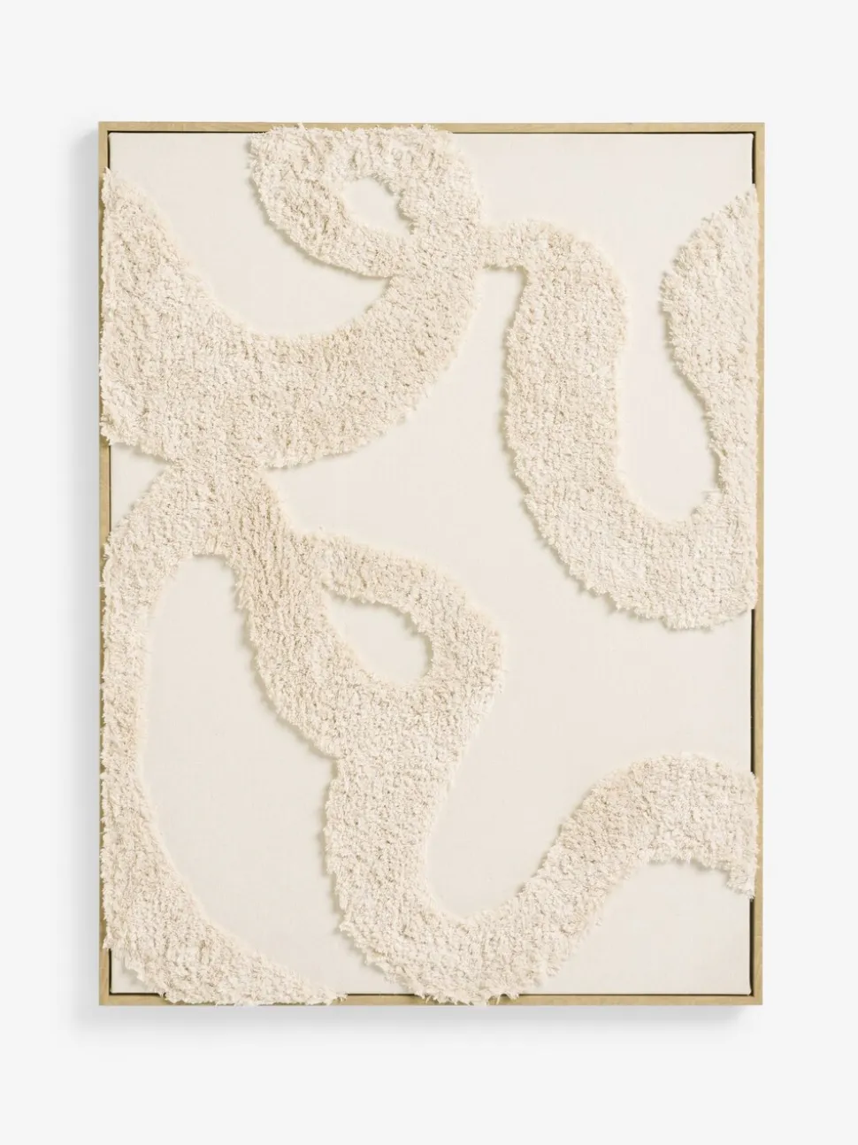 Stof Boucle Abstract ingelijste Wanddecoratie