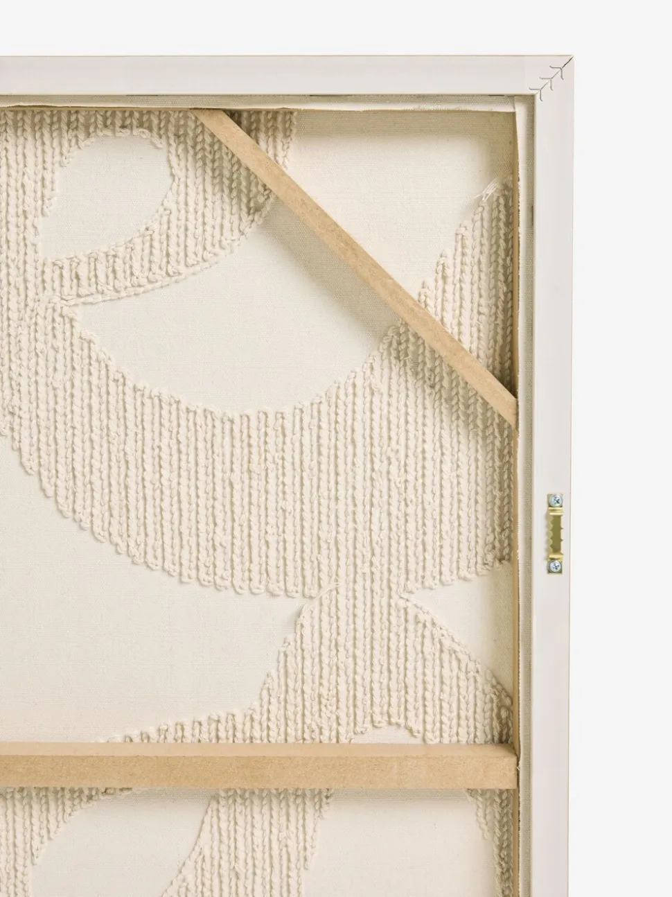 Stof Boucle Abstract ingelijste Wanddecoratie