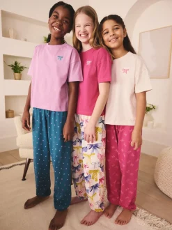 Strikken Helder - Verpakking van 3 pyjama's met joggingbroek (3-16 jr)