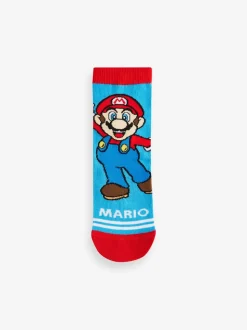 Super Mario - Verpakking van 5 paar Character sokken met hoog katoengehalte