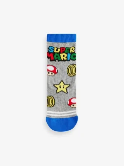 Super Mario - Verpakking van 5 paar Character sokken met hoog katoengehalte