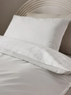 Superzachte 100% katoenen percale set van 200-draads dekbedovertrek en kussensloop