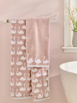 Swan 100% katoenen handdoek