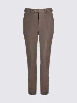 Taupe - MOSS Brushed Cord Trousers