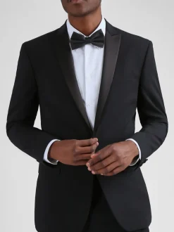 Ted Baker - Zwart nauwsluitend smokingjasje