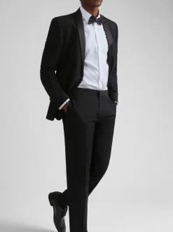 Ted Baker - Zwart nauwsluitend smokingjasje