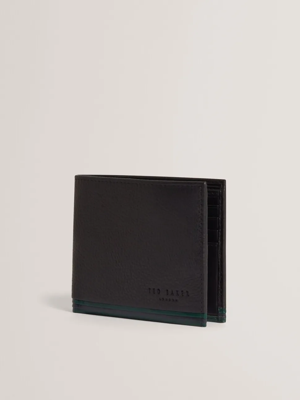 Ted Baker Grantts Stripe Leather Wallet