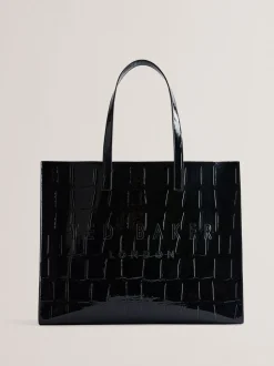 Ted Baker grote Allicon-tas met krokodilleneffect