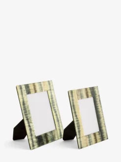 Textured Ombre Pattern Glass Photo Frame