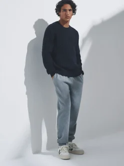 The Set 2 Pack Cable Knit Jumpers with Wool