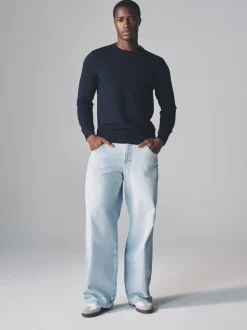 The Set 4 Pack Long Sleeve Knitted Crew Jumpers