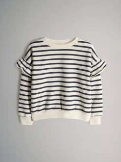 The Set 3 Pack Relaxed Frill Sleeve Sweatshirts