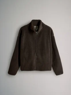 The Set 2 Pack Zip Through Borg Fleeces