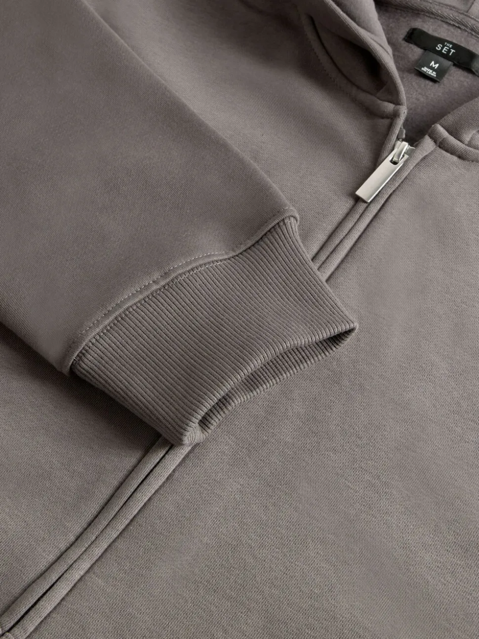 The Set 3 Pack Zip Through Hooded Sweatshirt