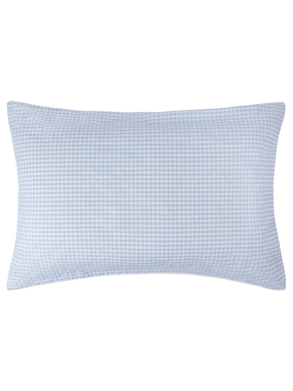 The White Company 100% Cotton Dusty Star Gingham Double Fitted Sheet