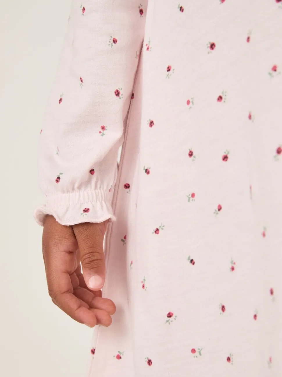 The White Company Pink Ines Floral Nightie