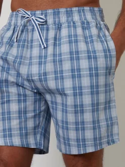 Threadbare Check 100% Cotton Lounge Shorts 3 Pack