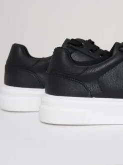 Threadbare Court Trainers