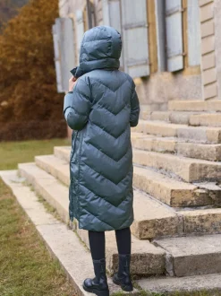 Tingrijs - Seraphine Lange 3-In-1 Zwangerschaps- en Draagjas Puffa Coat