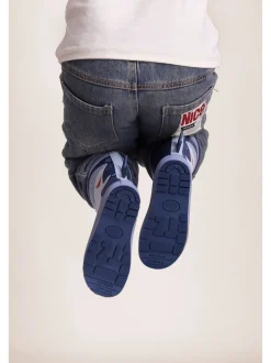 ToeZone Boys Blue Shark Waterproof Wellies