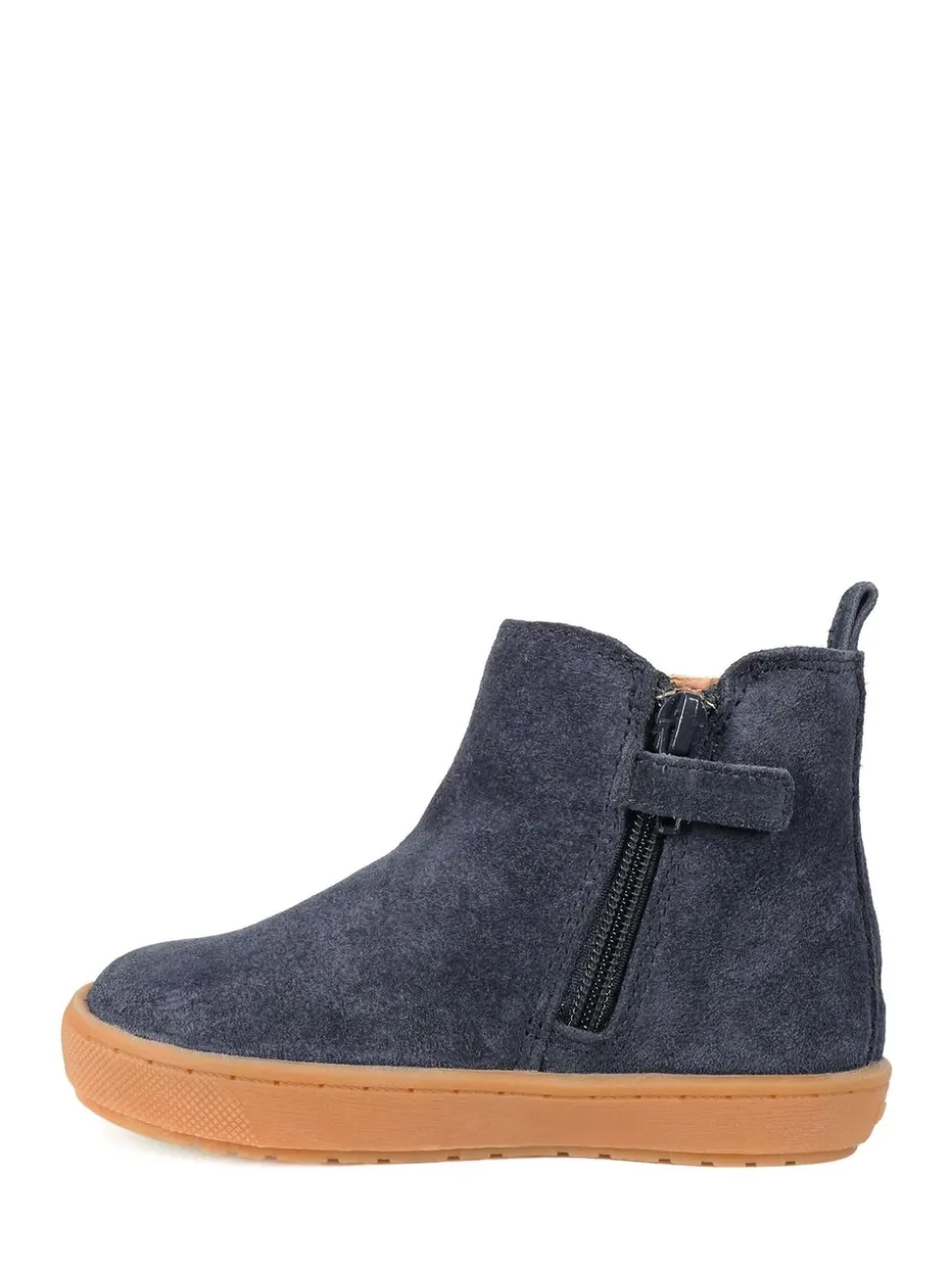 ToeZone Sam suède leren Boots met elastische inzet en rits voor Jongens