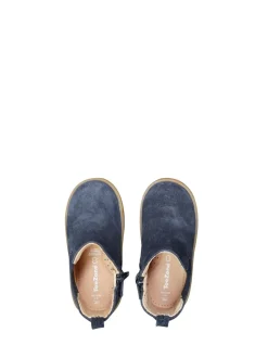 ToeZone Sam suède leren Boots met elastische inzet en rits voor Jongens