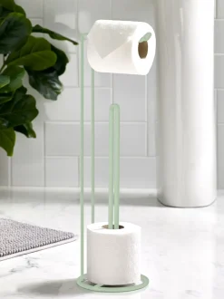 Toiletrolhouder van metalen draad