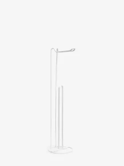 Toiletrolhouder van metalen draad