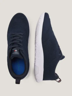Tommy Hilfiger - Corporate gebreide hardloopschoenen