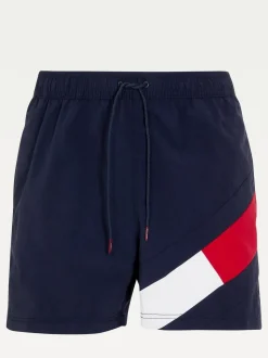 Tommy Hilfiger - Halflange zwemshort met trekkoord