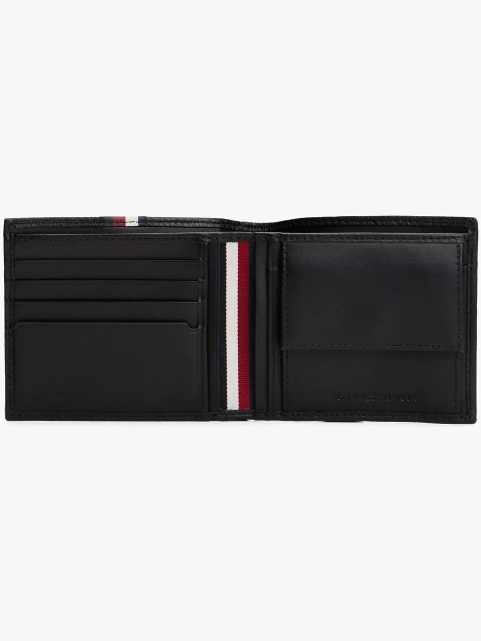 Tommy Hilfiger Business Corporate Card and Coin Leather Wallet