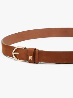 Tommy Hilfiger Essential Rounded Buckle Leather Belt