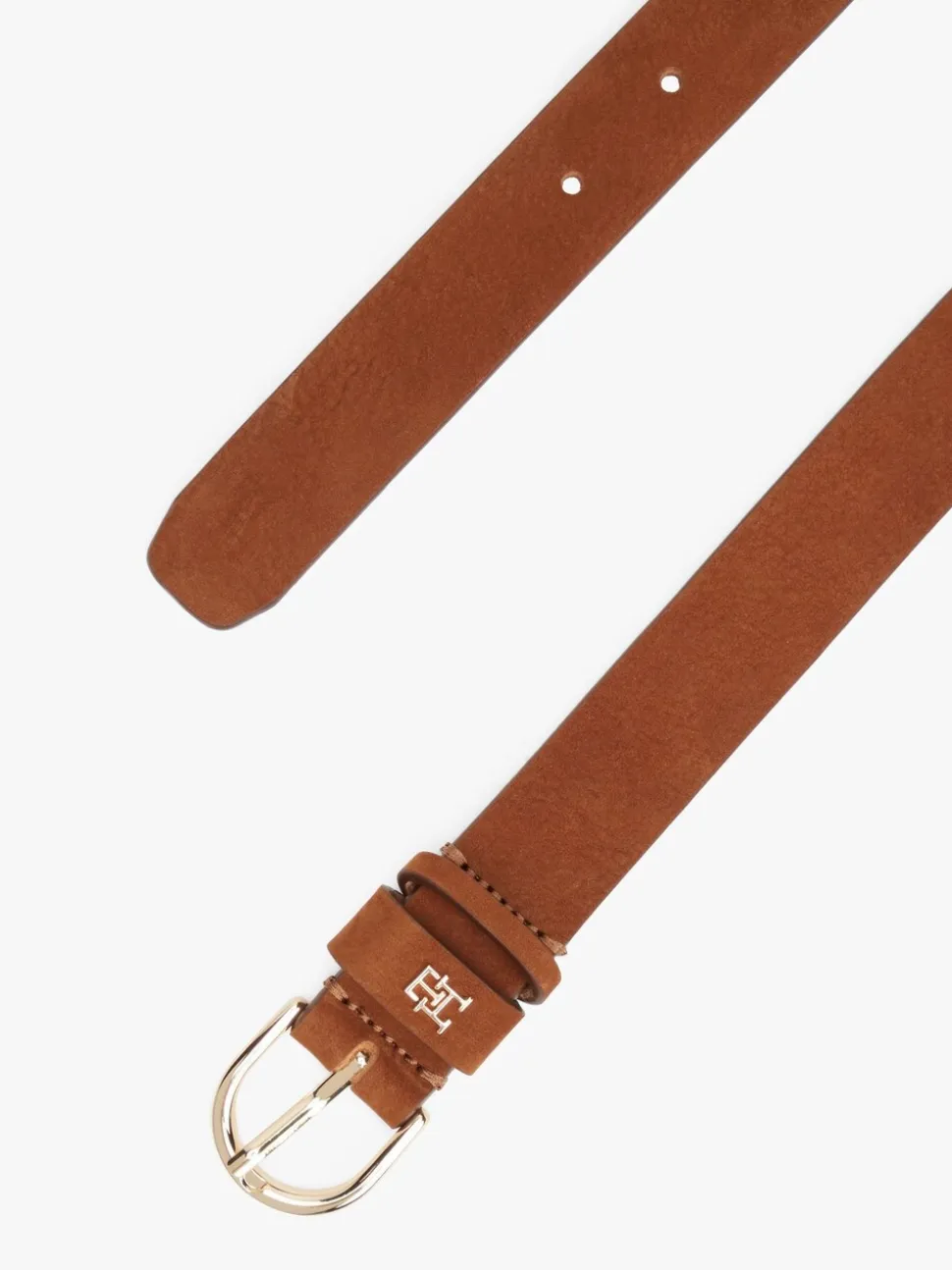 Tommy Hilfiger Essential Rounded Buckle Leather Belt