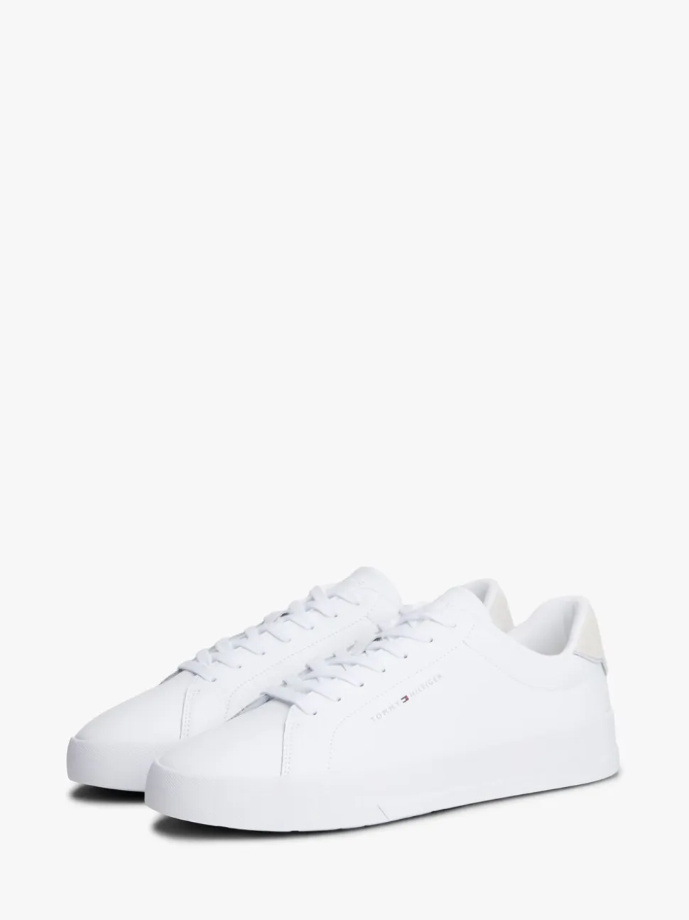 Tommy Hilfiger Logo Court Leather Trainers