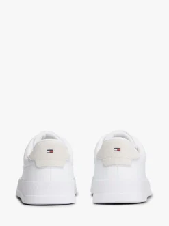 Tommy Hilfiger Logo Court Leather Trainers