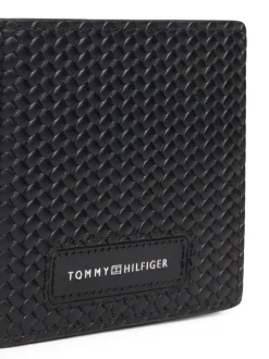 Tommy Hilfiger Woven Leather Wallet
