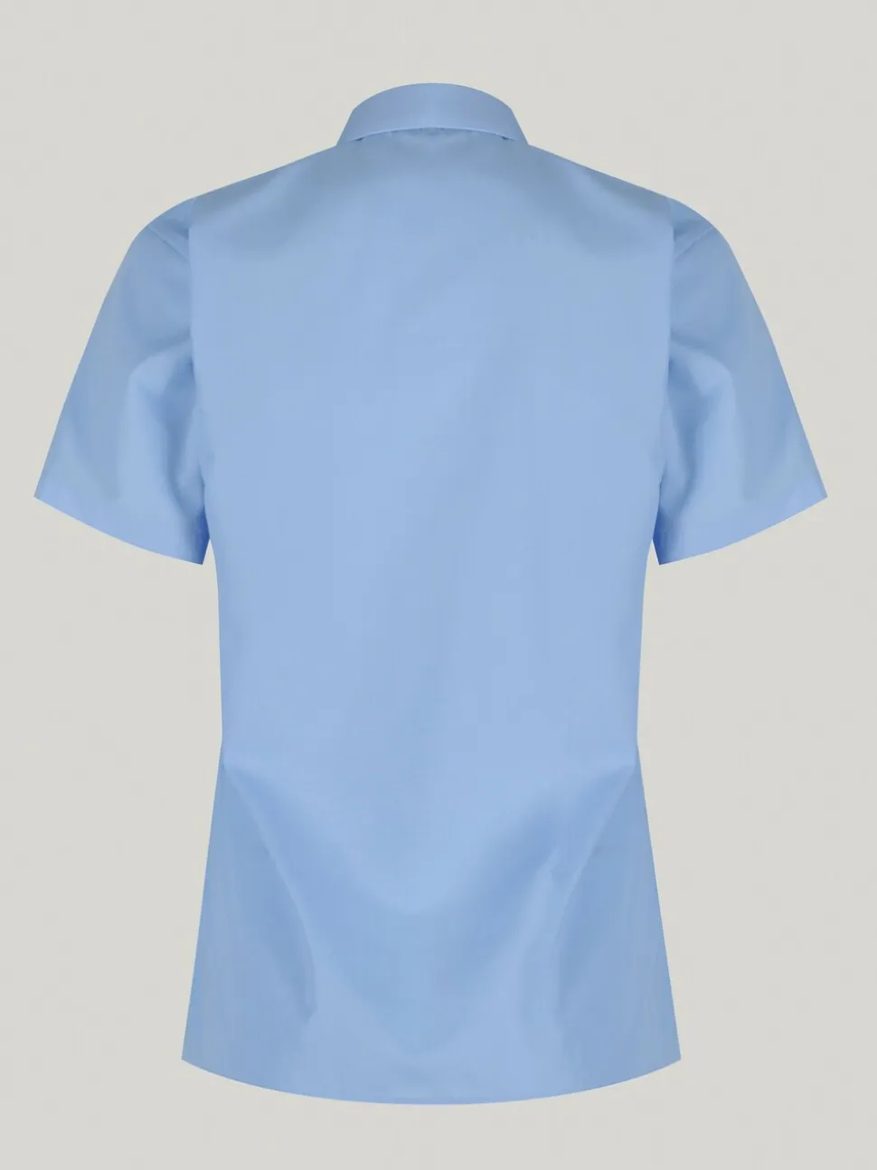 Trutex - Verpakking van 2 blauwe schooloverhemden met korte mouwen en regular fit