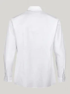Trutex White Slim Fit Long Sleeve 3 Pack School Shirts