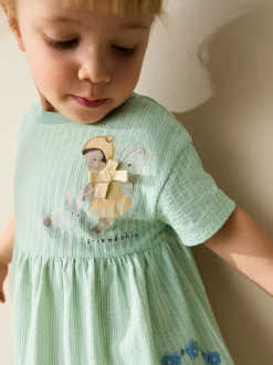 Turquoise Fairy - Jersey Dress (3mths-7yrs)