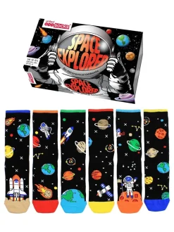 United Odd Socks Space Explorer Socks 3 pack
