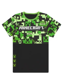 Vanilla Underground Boys Minecraft Short Sleeve Short Leg 100% Cotton Pyjamas Set